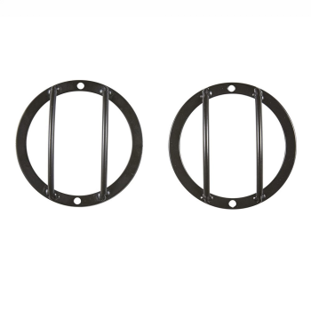 5691 Smittybilt (SIDE EURO TURN SIGNAL GUARDS STEEL BLACK SMITTYBILT)