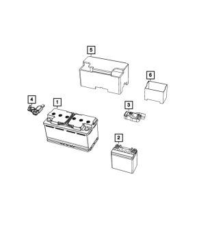 68494324AA Mopar (SHIELD, BATTERY)