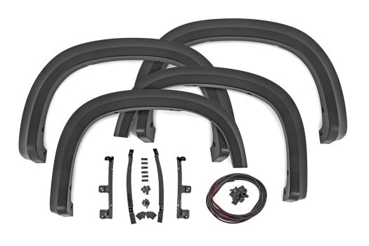 S-C12210 Rough Country (FENDER FLARES | SPORT | CHEVY SILVERADO 1500 2WD/4WD (2019-2024))