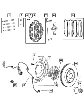 6036424AA Mopar (LUG STUD)