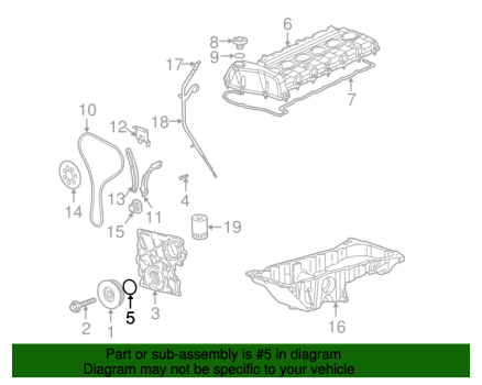 89017622 GM (CRANKSHAFT SEAL)