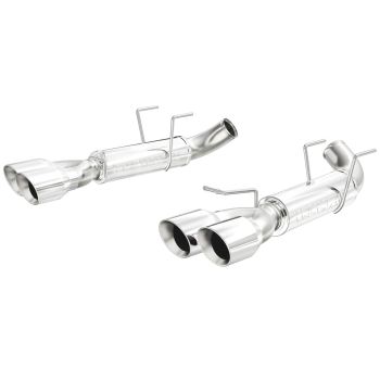 15077 Magnaflow (Axle-Back Competition Exhaust System with Polished tips)