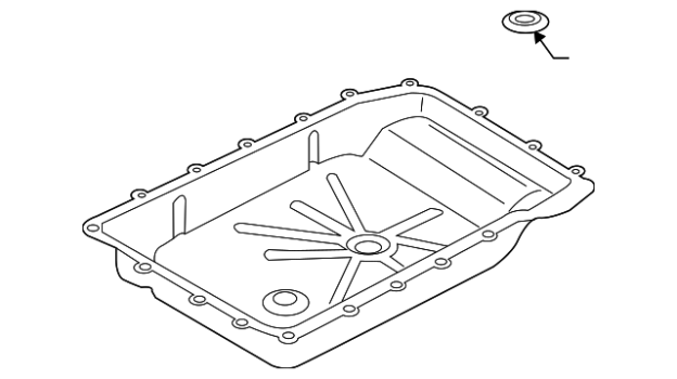 HL3Z7A194C Ford (TRANSMISSION OIL PAN)
