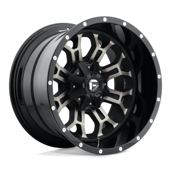 D56118909856 Fuel (Wheel Fuel D561 Crush 18X9 6X135 6X139.7 19mm Gloss Machined Double Dark Tint)