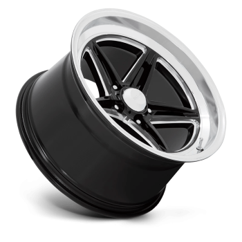 VN514BE18803400 American Racing (Cerchio American Racing Groove Nero lucido/Cromato 18X8 +0 Offset)