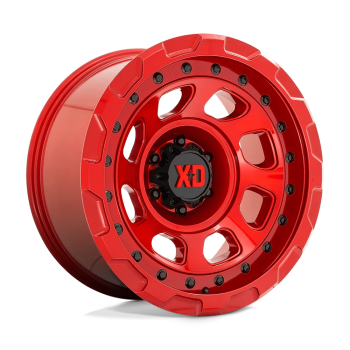 XD86179050900 XD Wheels (Cerchio XD Storm Rosso 17X9 00 Offset)