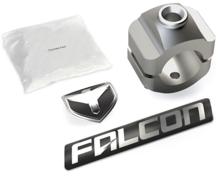99-01-01-158 Falcon (Falcon Nexus EF Steering Stabilizer Tie Rod Clamp Kit (1-5/8” HD))