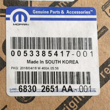68302651AA Mopar (WHEEL BEARING & HUB)