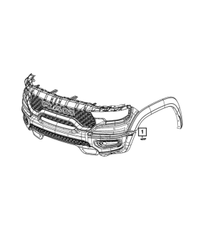 68444286AA Mopar (LAMP, SIDE MARKER)