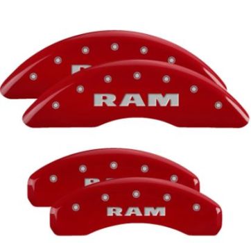 55006SRAMRD Mgp Caliper Covers (Copripinza in alluminio rosso logo RAM  anteriori e posteriori)