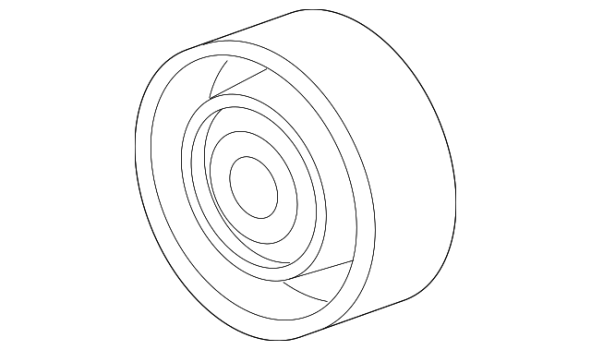 12606031 GM (Supercharger Drive Belt Idler Pulley)