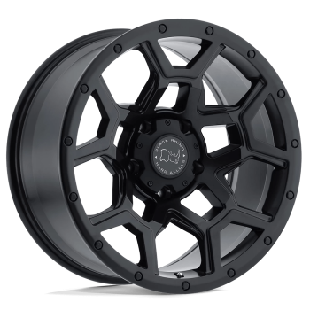 1780VRL355120M76 Black Rhino (Overland 17X8 5X120 35mm Matte Black)