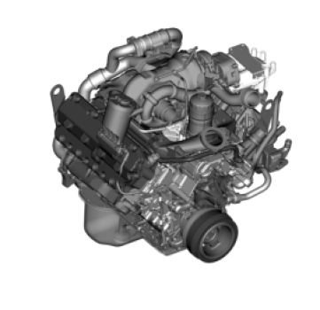 8C3Z6007AARM Ford (REMANUFACTURED ENGINE ASSEMBLY)