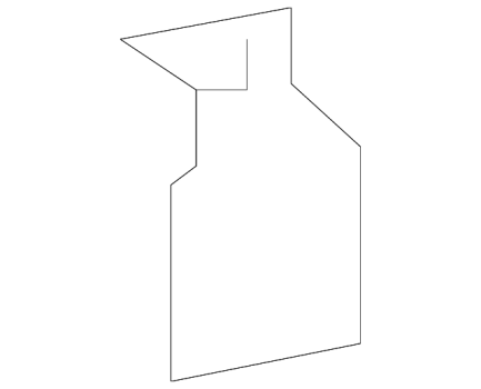 5R3Z17D995AA Ford (Reinforced Bracket - Right (Passenger side))