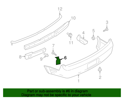 5R3Z17D995AA Ford (Reinforced Bracket - Right (Passenger side))