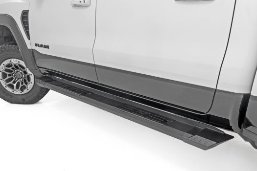 SRB01950A Rough Country (HD2 ALUMINUM RUNNING BOARDS | CREW CAB | RAM 1500 (19-24)/1500 TRX (21-24))
