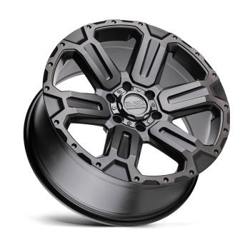 2090WKA406140G12 Black Rhino (Wanaka 20X9 6X139.7 40mm Matte Gunmetal W/ Brushed Face & Gunmetal Tint)