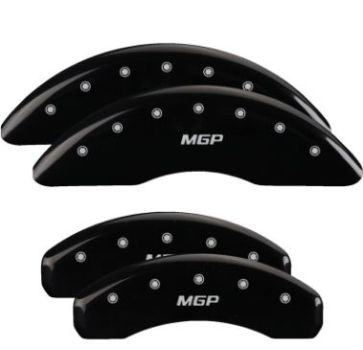 55006SMGPBK Mgp Caliper Covers (Copripinza in alluminio nero logo MGP anteriori e posteriori)