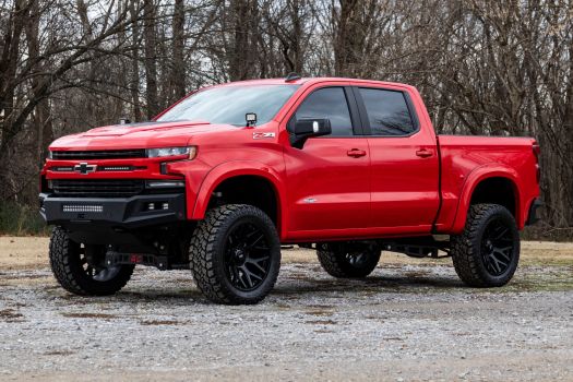 S-C12210 Rough Country (FENDER FLARES | SPORT | CHEVY SILVERADO 1500 2WD/4WD (2019-2024))