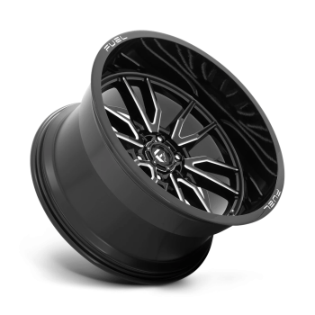D76122208447 Fuel (Wheel Fuel D761 Clash 22X12 6X139.7 -44 mm Gloss Black Milled)