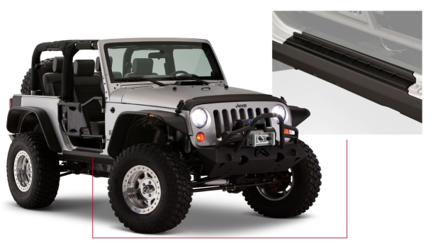 BW14011 Bushwacker (SILL/SIDE PANELS SET BUSHWACKER ROCKER)