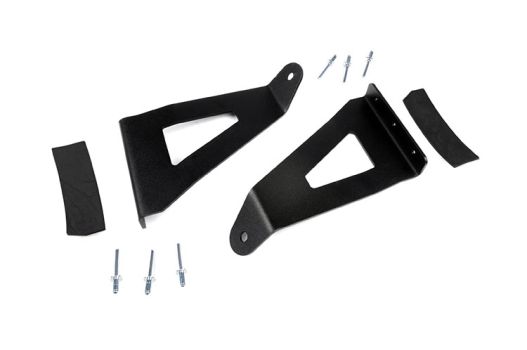 70518 Rough Country (FORD 54-INCH CURVED LED LIGHT BAR UPPER WINDSHIELD MOUNTS (04-14 F-150))