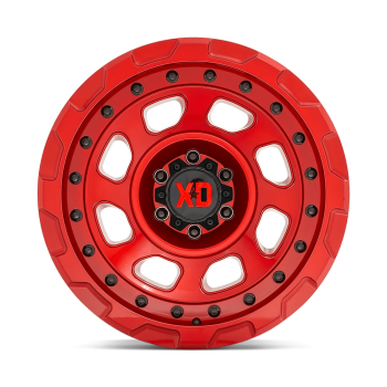 XD86179050912N XD Wheels (Cerchio XD Storm Rosso 17X9 -12 Offset)