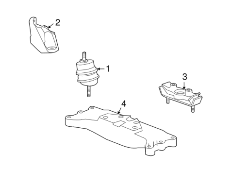 92249011 GM (Engine Mount)