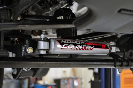1108 Rough Country (STEERING STABILIZER RELOCATION BRACKET | JEEP WRANGLER JK/WRANGLER UNLIMITED (07-18))