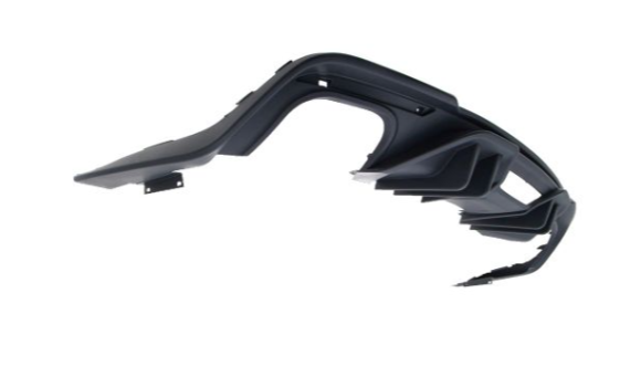 WM679836 Wmax (Lower Rear Bumper with Diffuser Competition Style (4 exit))