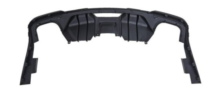 WM679836 Wmax (Lower Rear Bumper with Diffuser Competition Style (4 exit))