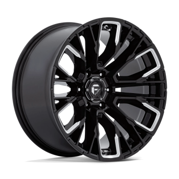 D84917908445 Fuel (Wheel Fuel D849 Rebar 17X9 6X139.7 -12 mm Gloss Black Milled)
