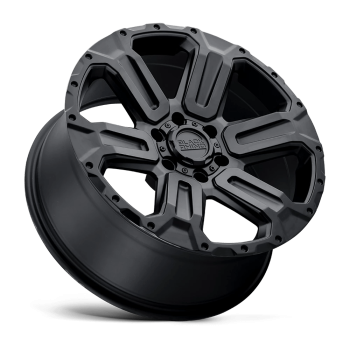 1890WKA126140M12 Black Rhino (Wanaka 18X9 6X139.7 12mm Matte Black)