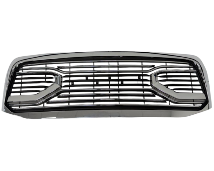 WM220077 Wmax (Grelha dianteira cromada polida/preto mate para Dodge Ram DR 2006-2008)
