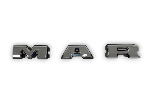 WM220077 Wmax (Grelha dianteira cromada polida/preto mate para Dodge Ram DR 2006-2008)