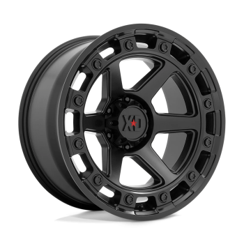 XD86279050700 XD Wheels (Cerchio XD Raid Nero satinato 17X9 00 Offset)