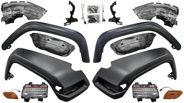 OTJL01246 Off Trucks (High Top front and rear fender kits with LEDs)