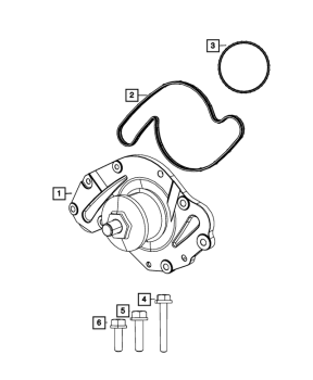 4792968AF Mopar (Bomba de água)