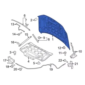 ML3Z16612C Ford (HOOD)