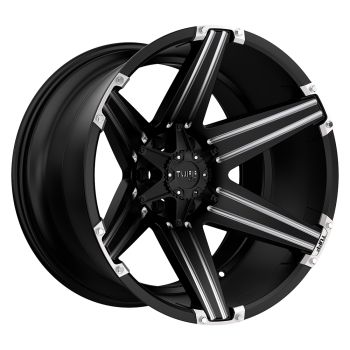 2411T12-55D47M78 Tuff Country (TUT12 24X11 5X4.5/5.0 S-BLK MILLED -45MM)