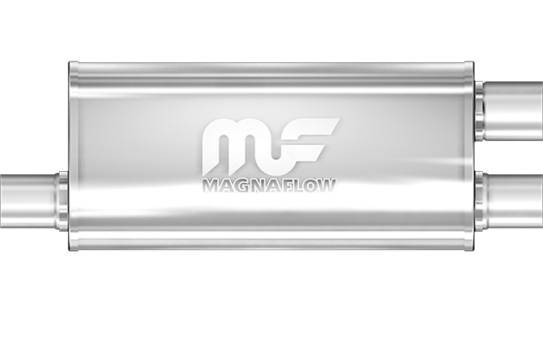 12266 Magnaflow (MUFFLER MAG SS 18X5X8 2.5X2.25/2.25)