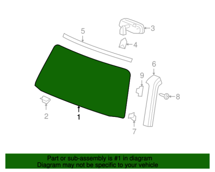 24300057 GM (Windshield)