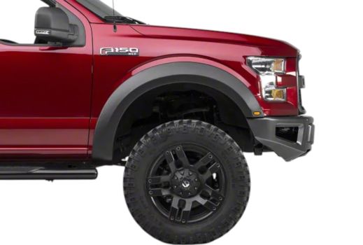 OTDR150097 Off Trucks (Lokasuojat Raptor Style LED oranssilla Ford F-150 2015-2017 (Laajennus 6 cm))