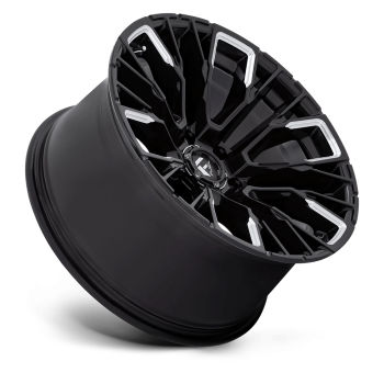 D84917908445 Fuel (Wheel Fuel D849 Rebar 17X9 6X139.7 -12 mm Gloss Black Milled)