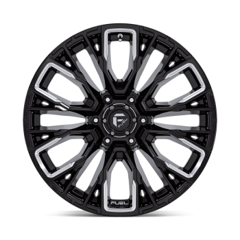 D84917908445 Fuel (Wheel Fuel D849 Rebar 17X9 6X139.7 -12 mm Gloss Black Milled)
