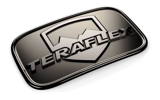 4798000 Teraflex (JK LICENSE PLATE DELETE BADGE)