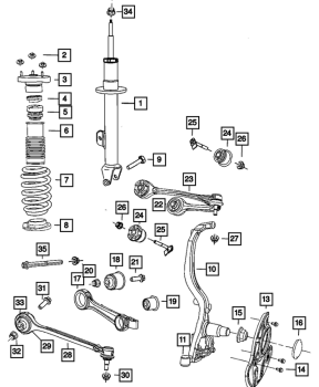 4782561AE Mopar (CONTROL ARM)