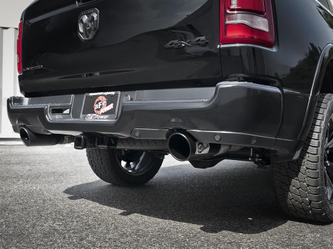 49C42073-B aFe Power (MACH Force-Xp 5 IN Stainless Steel Direct-Fit Exhaust Tip Set - Black)