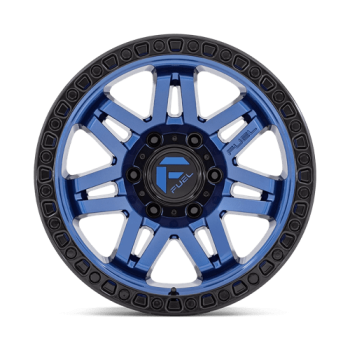 D81317907545 Fuel (Cerchio Fuel Syndicate Blu scuro e nero 17x9 -12 Offset)