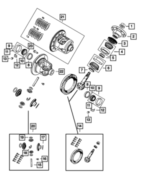 68266877AA Mopar (CASE ASSY, DIFFERENTIAL)